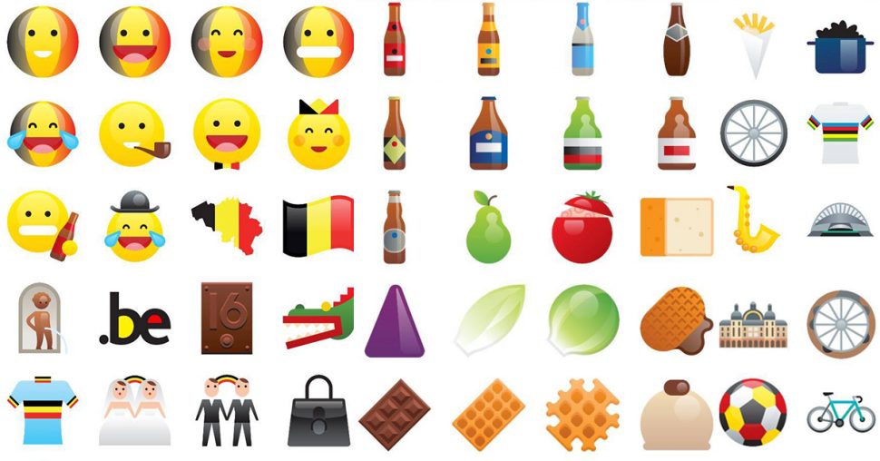 BUZZ: Enfin des emojis en l’honneur de la Belgique !