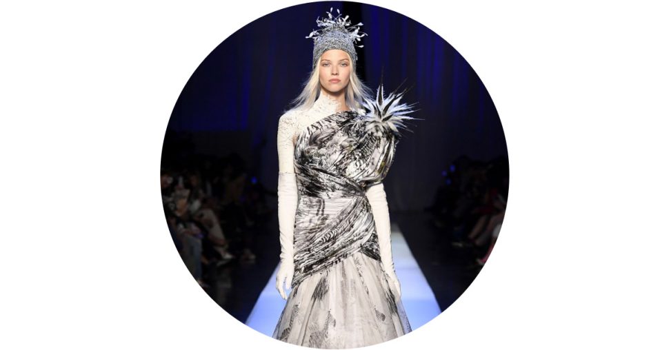 Paris Haute Couture : Jean-Paul Gaultier, ses reines des neiges