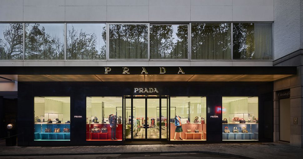 À quoi ressemble la boutique Prada à Bruxelles ?