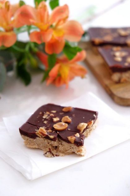 GÂTEAU CRU VEGAN AUX AMANDES ET A LA NOIX DE COCO PAR GREEN & PEPPER