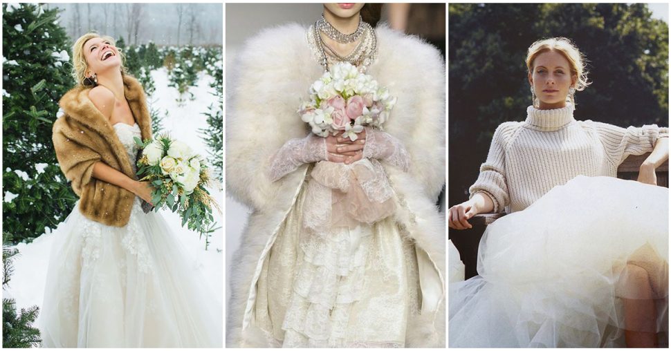 15 robes de mariées canons pour un mariage en hiver