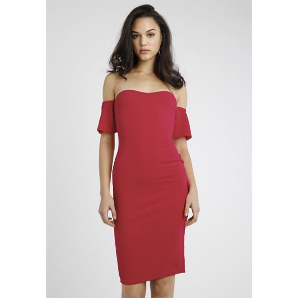 robe rouge missguided