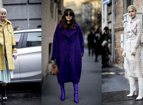 Robe et boots: le dress code anti-froid des Milanaises