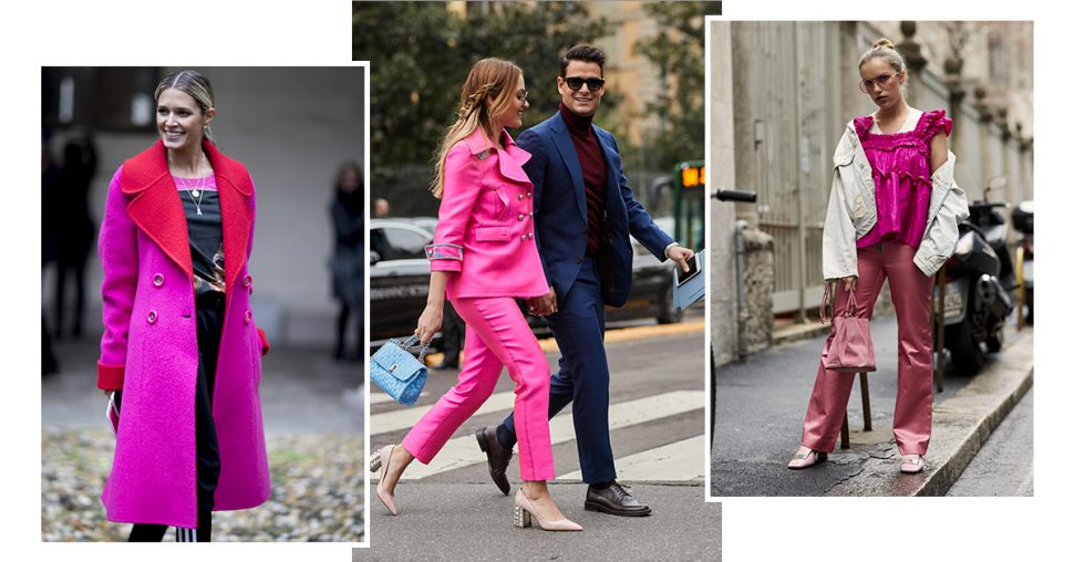 Streetstyle : quand les Italiennes voient la vie en rose