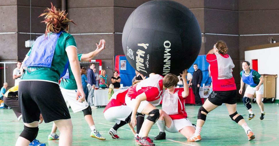 Le sport qui rend accro : le Kin-ball