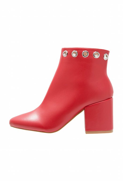 bottines rouges