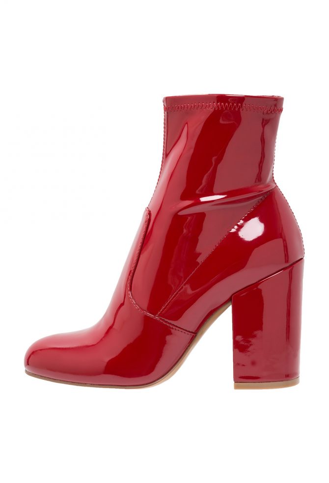 bottines rouges