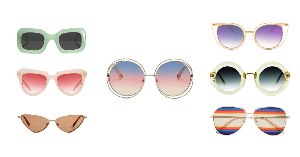 10 paires de lunettes de diva