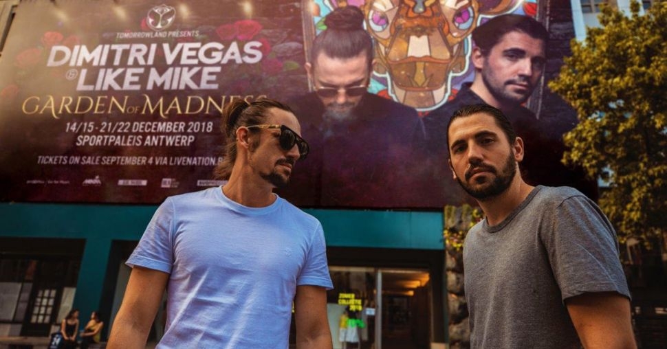 Dimitri Vegas & Like Mike au Sportpaleis pour les fêtes