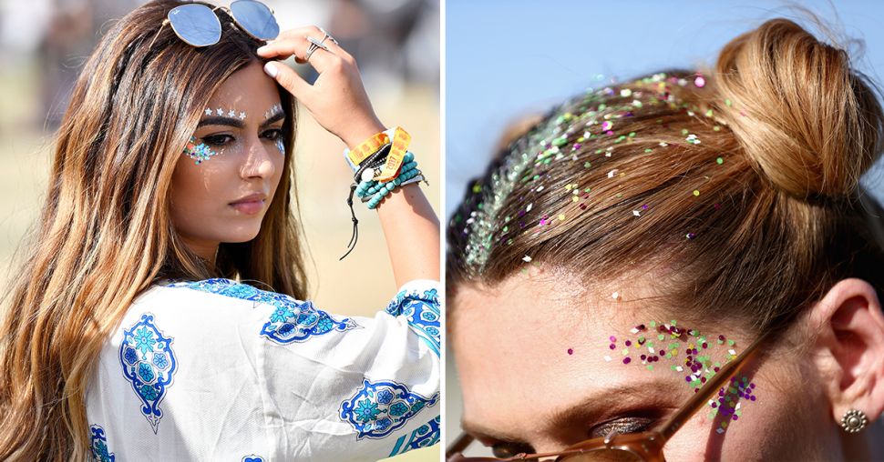 Glitter mania: 25 beauty looks à paillettes pour briller en festival