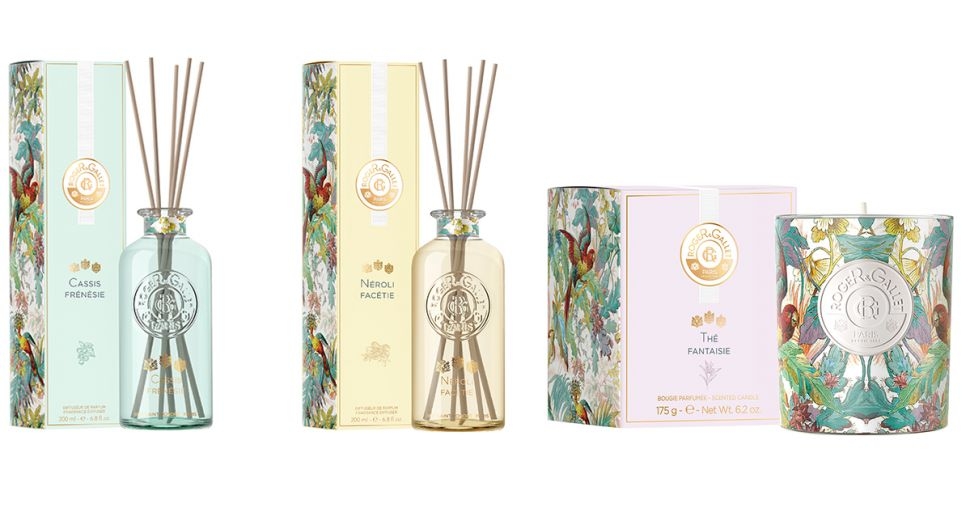 Roger & Gallet lance une très belle collection pour parfumer son intérieur