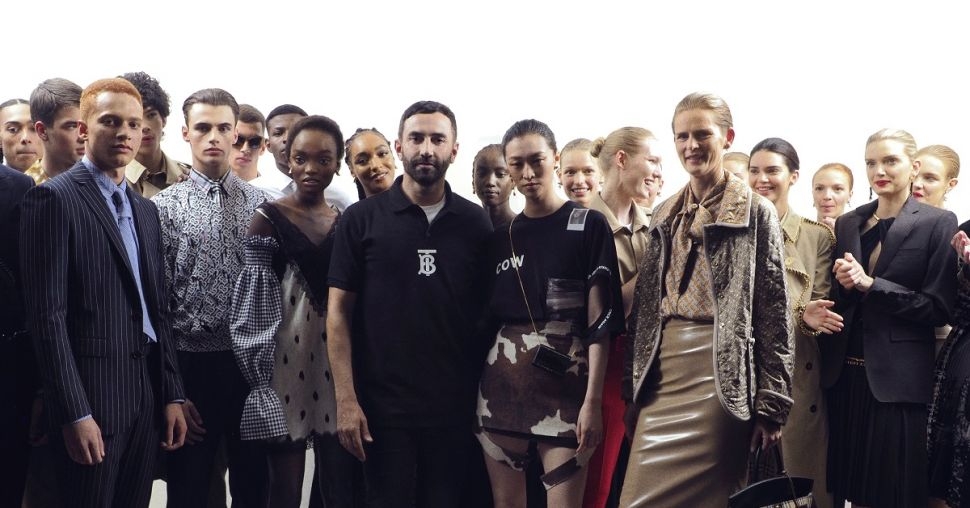 Le Burberry de Riccardo Tisci