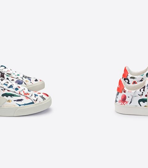 Les nouvelles baskets beaucoup trop cool de Veja x Oliver Jeffers