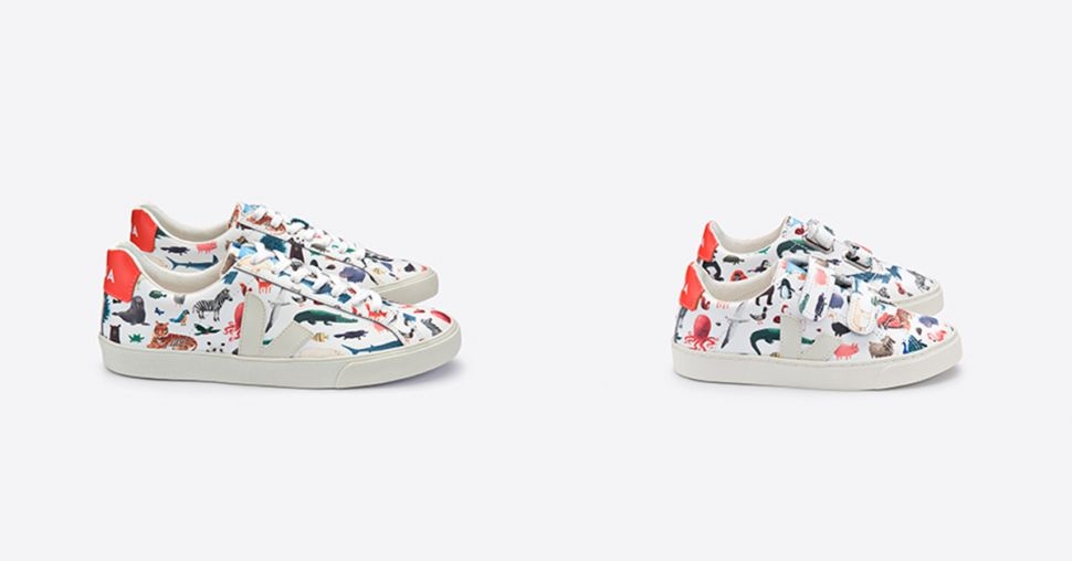 Les nouvelles baskets beaucoup trop cool de Veja x Oliver Jeffers