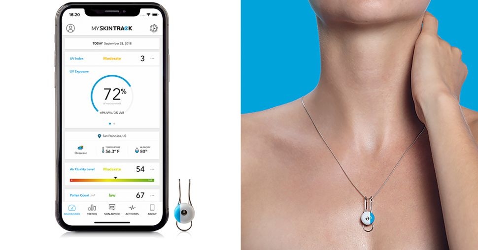 My Skin Track UV: le micro objet connecté qui protège vraiment du soleil