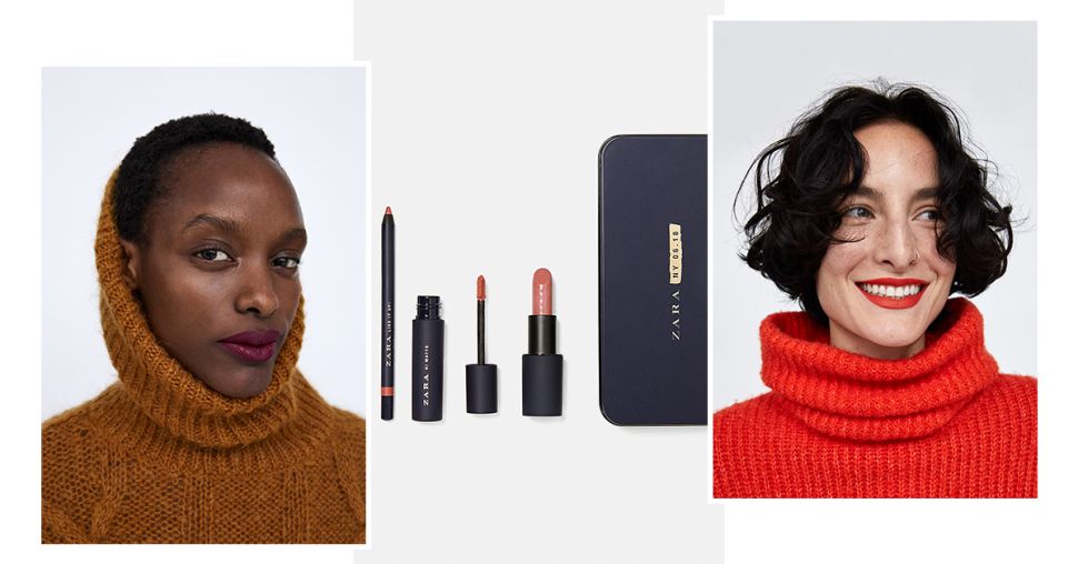 Zara lance sa propre collection de maquillage pour les lèvres