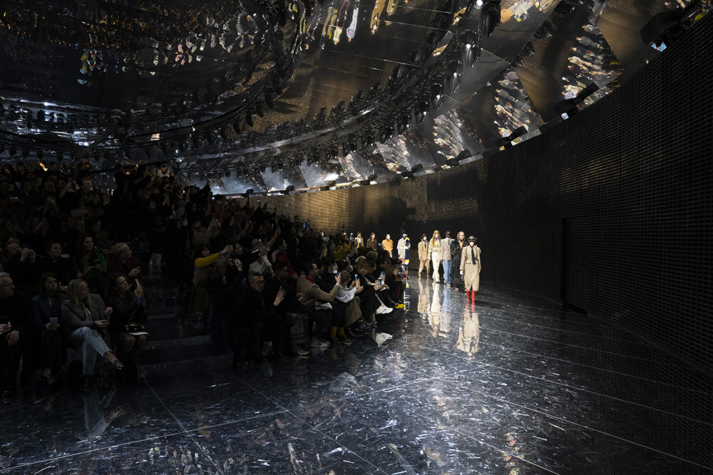 décor gucci fashion week milan FW19