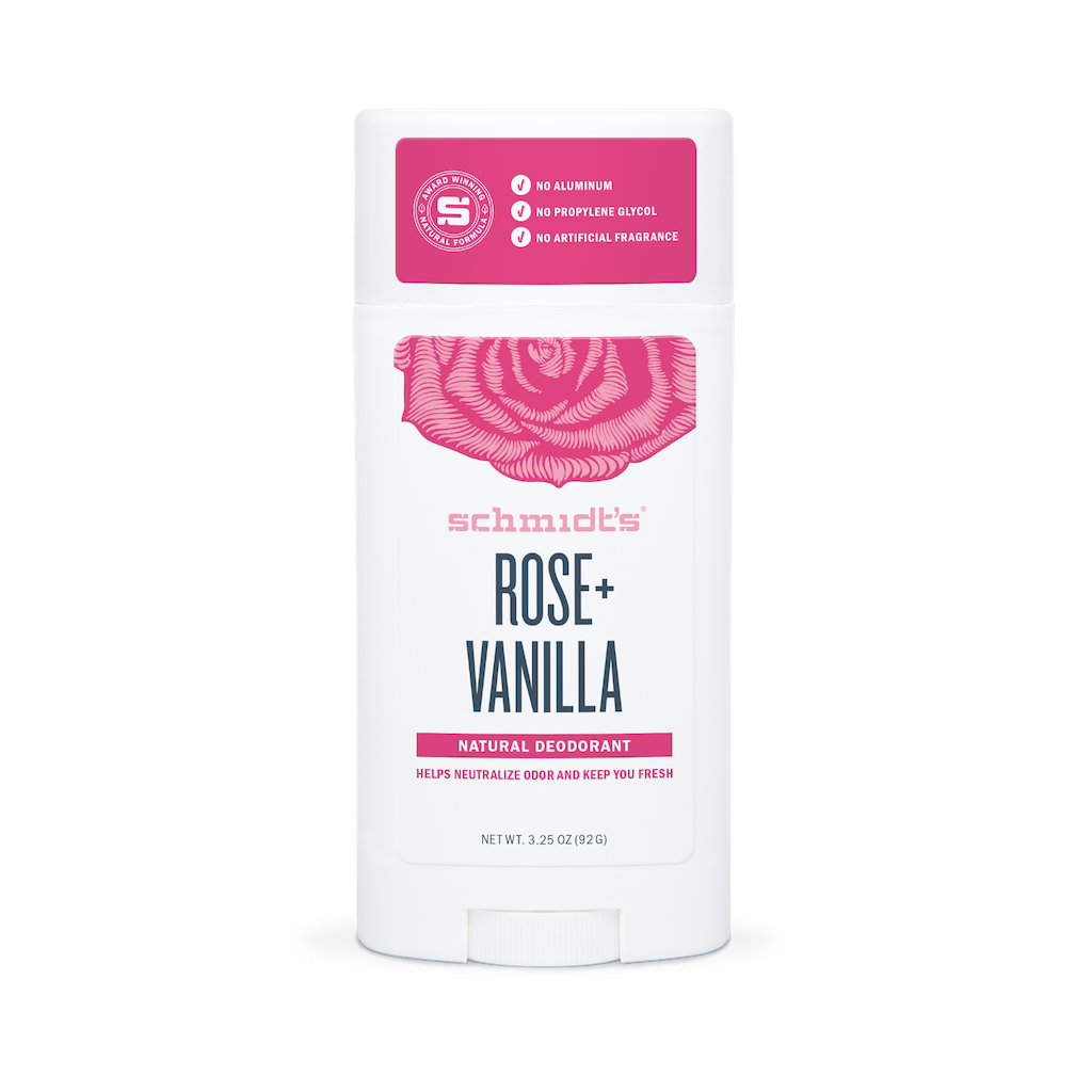 Schmidt's Naturals déodorant naturel rose