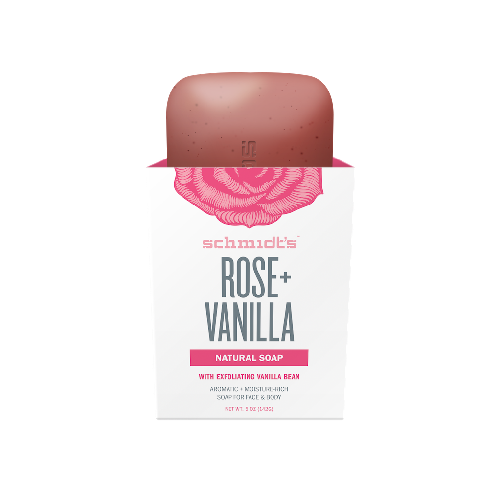 Schmidt's Naturals savon naturel rose