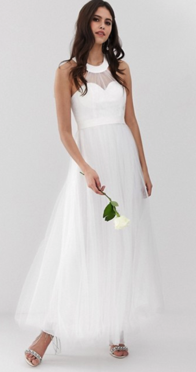 robe Asos tulle