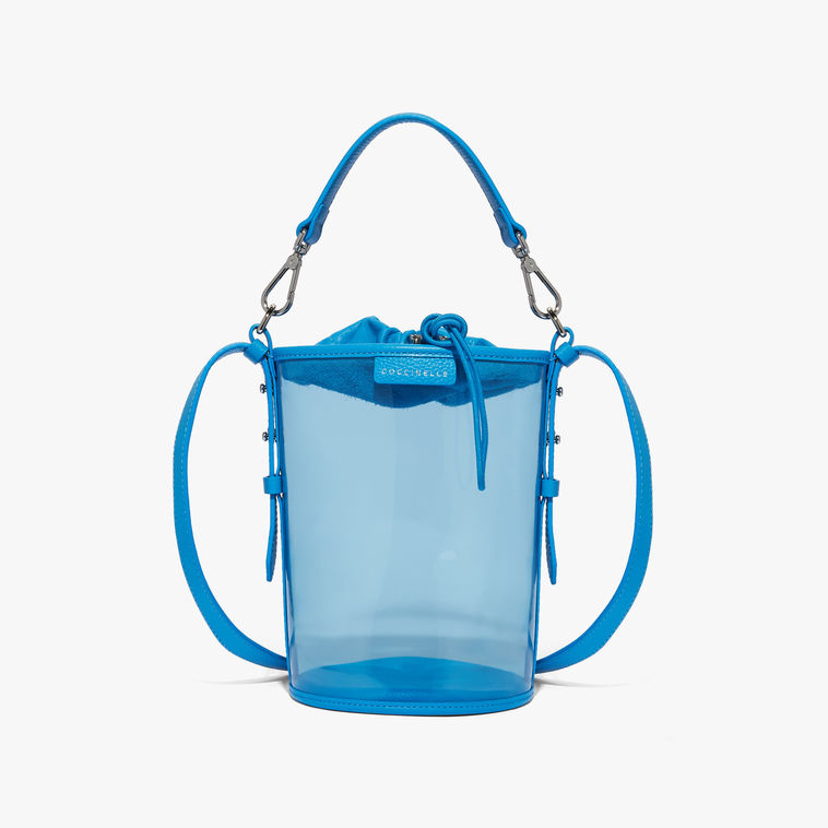 Sac seau transparent en PVC Coccinelle beta