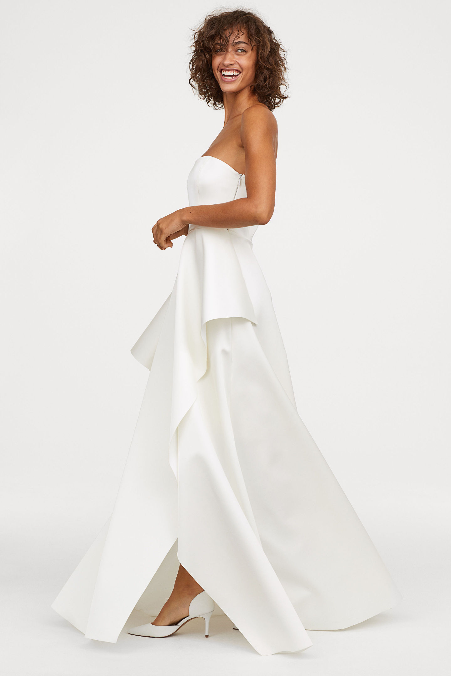 robe h&m wedding bustier