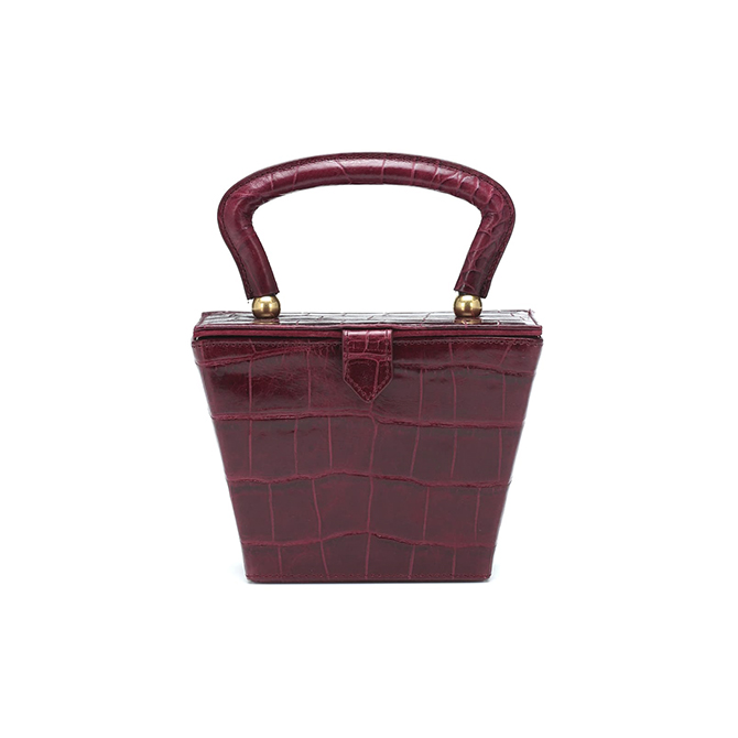 micro sacs bordeaux Staud