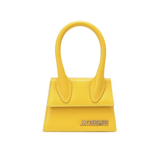 micro sacs jaune Jacquemus