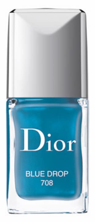 vernis bleu maquillage dior