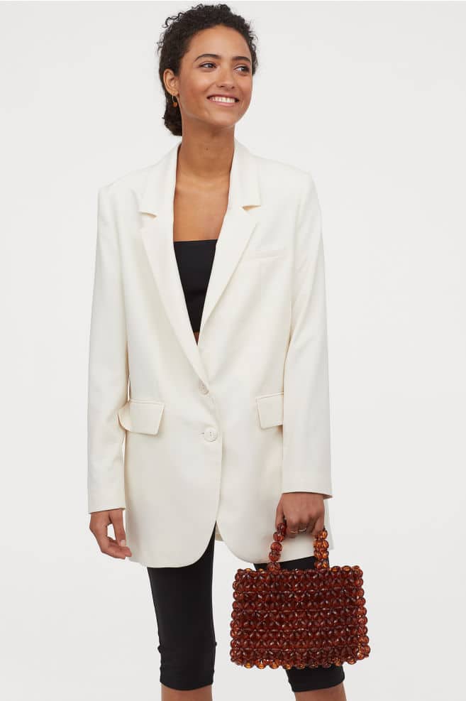 Veste de blazer oversize, H&M