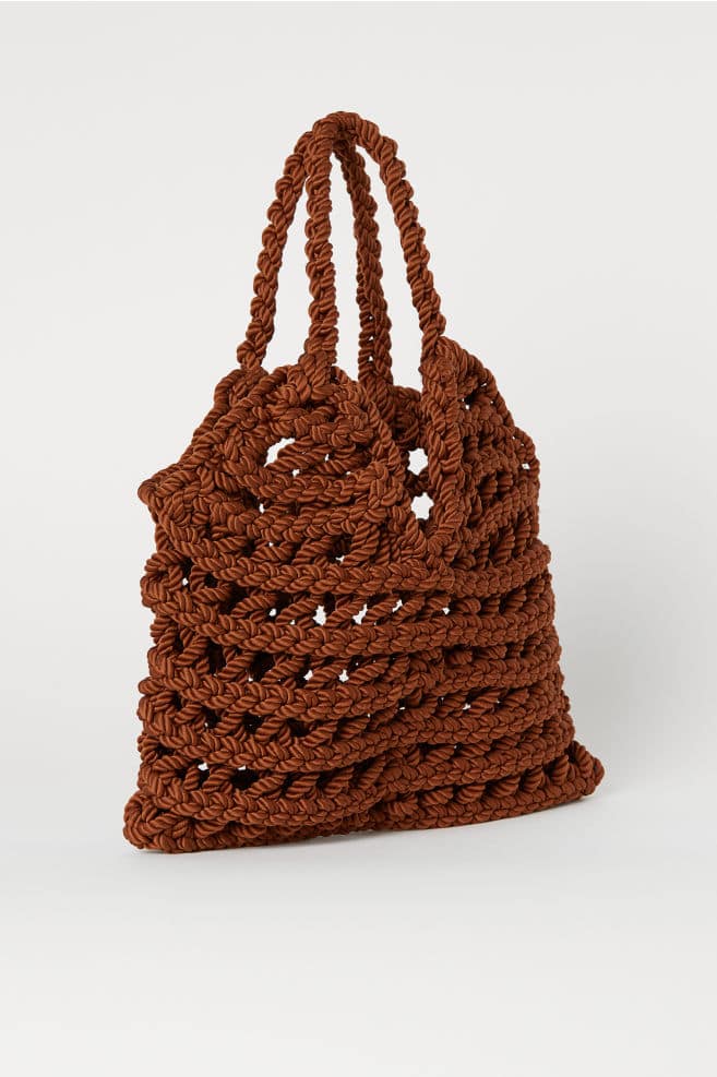 Sac à main tressé, H&M, 29,99€