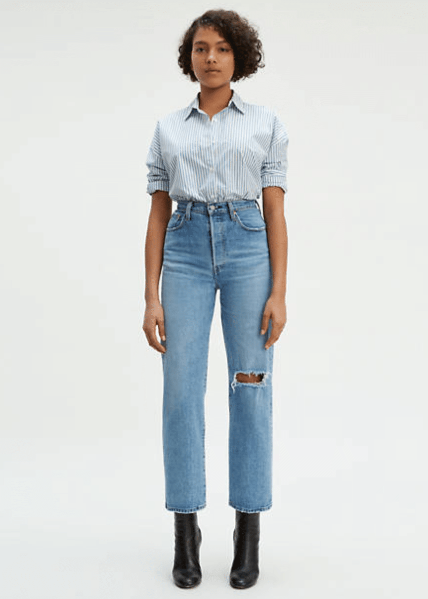 Jeans Levi's ribcage straight ankle