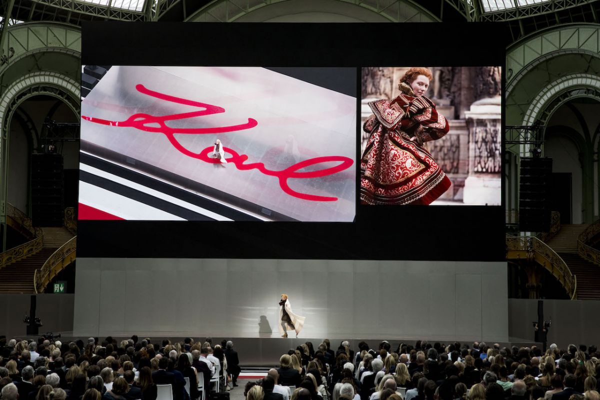 soirée hommage karl lagerfeld