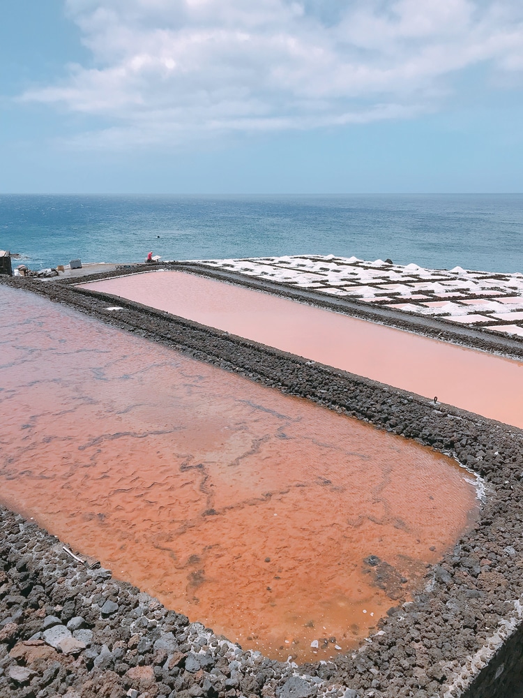 Les salines de Fuencaliente la palma