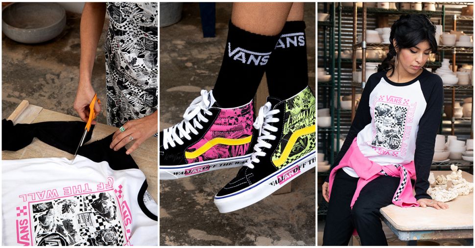 Crush: Lady Vans, la collection de vêtements et baskets inspirée par le D.I.Y.