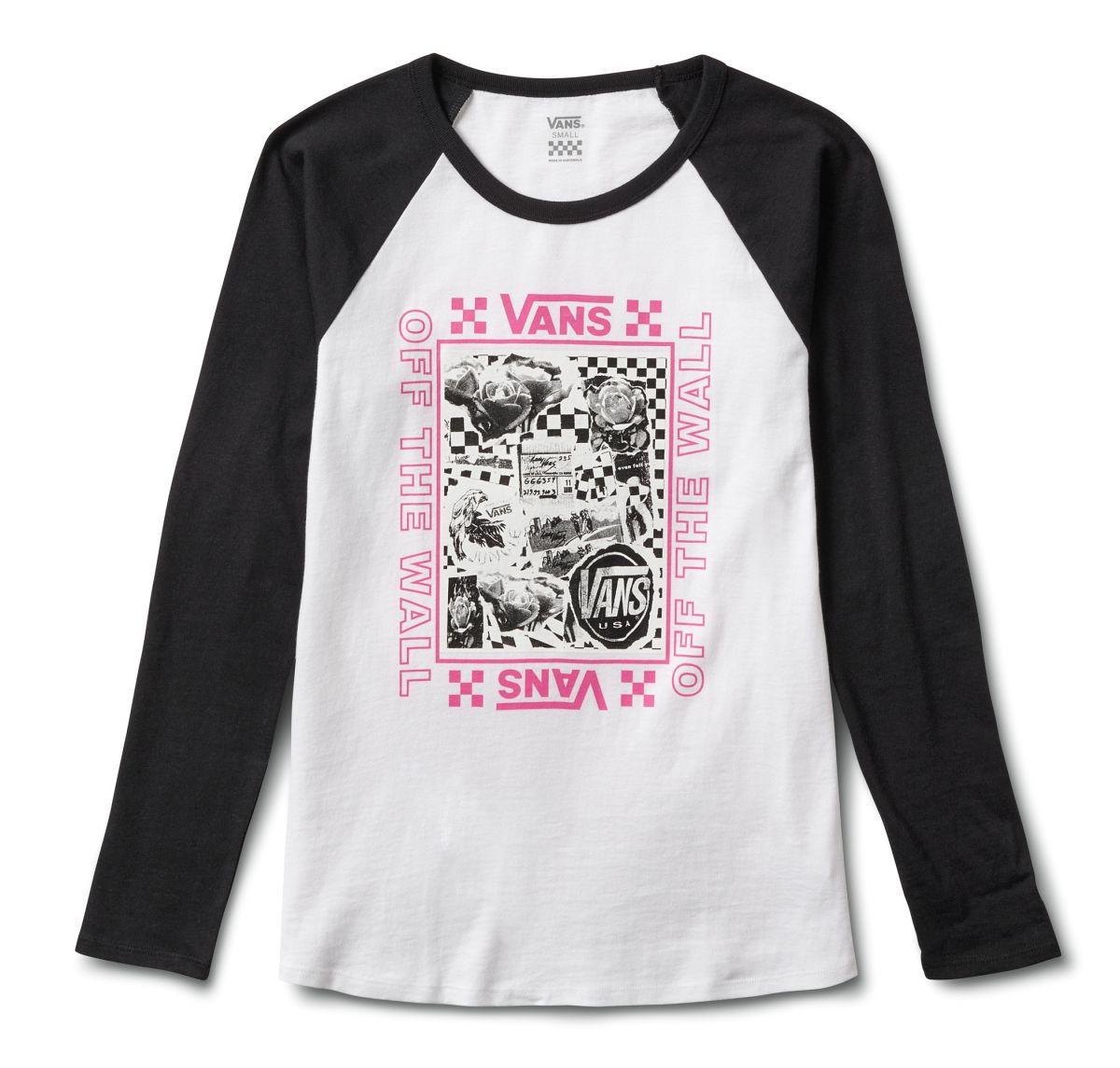 t-shirt longues manches lady vans