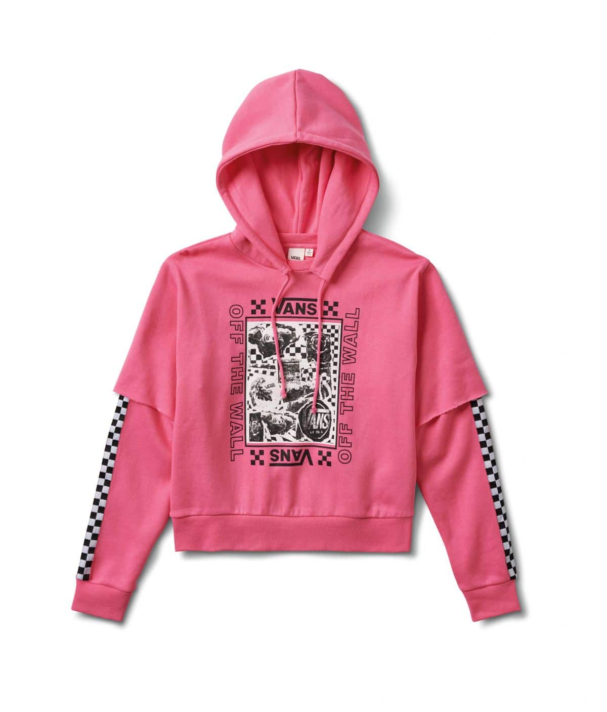 sweatshirt rose lady vans