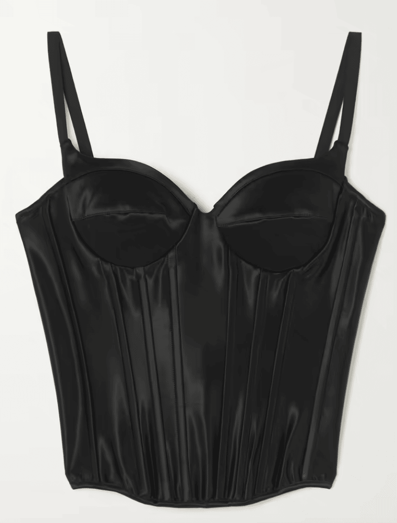 Bustier noir