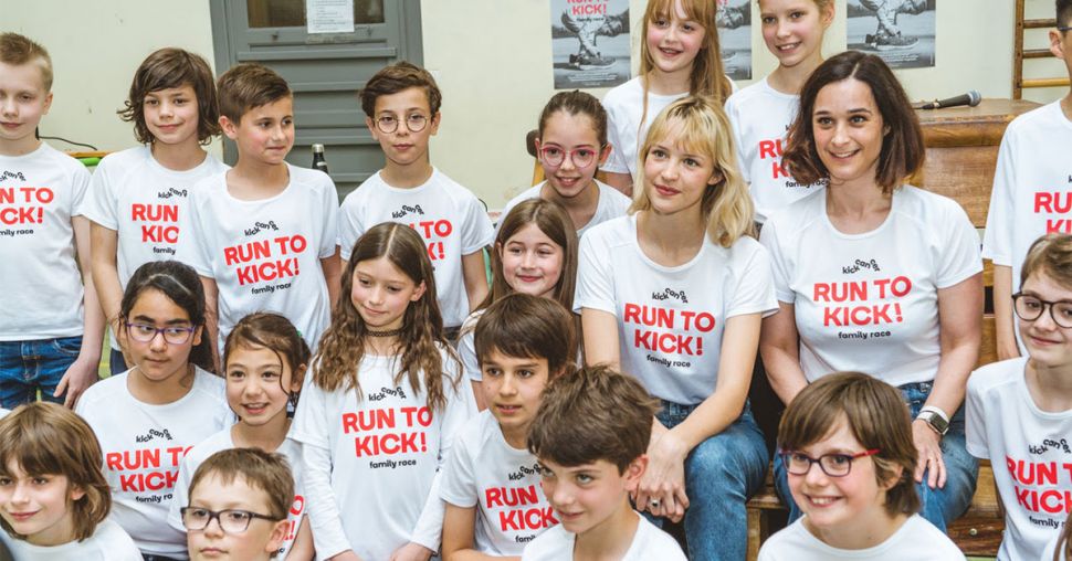 Run to kick : courez avec Angèle pour lutter contre le cancer des enfants