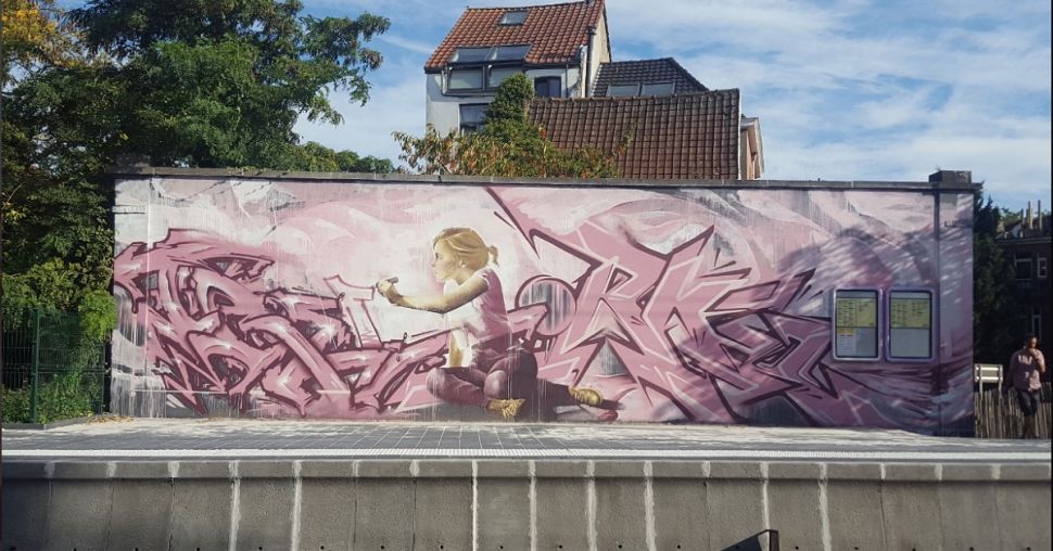 Vapors : la plus grande expo dédiée au street art belge