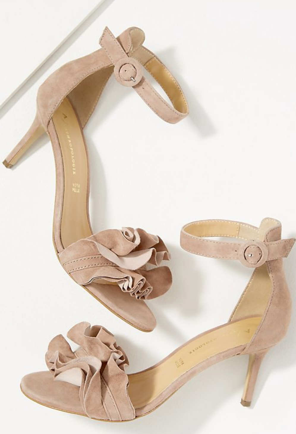 Sandales en daim Anthropologie