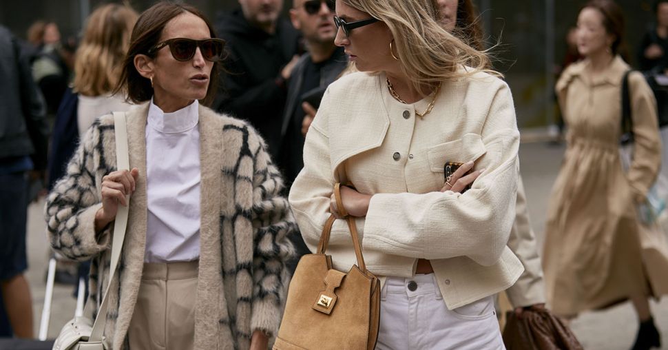 Le beige était la star de la fashion week de Milan