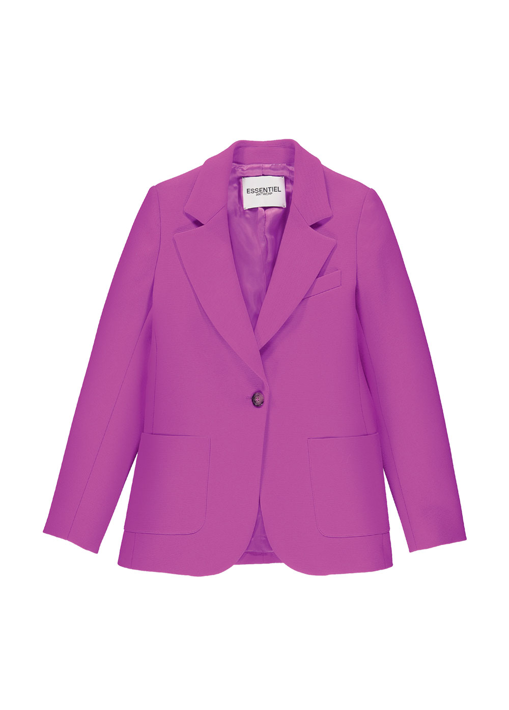 veste de tailleur rose essentiel