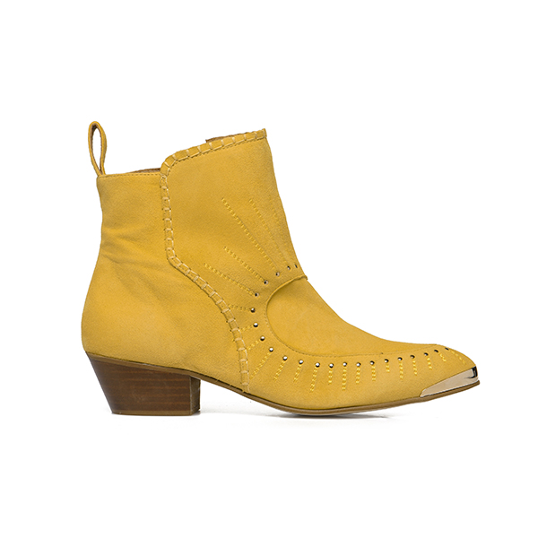 bottines jaunes