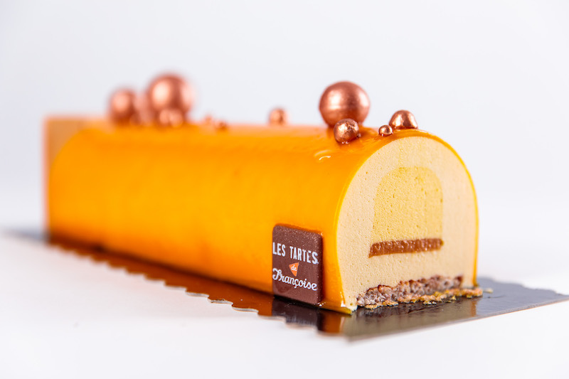 Bûche de Noël mangue