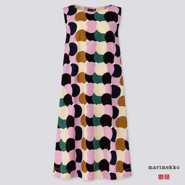 Robe trapèze imprimée, Uniqlo x Marimekko