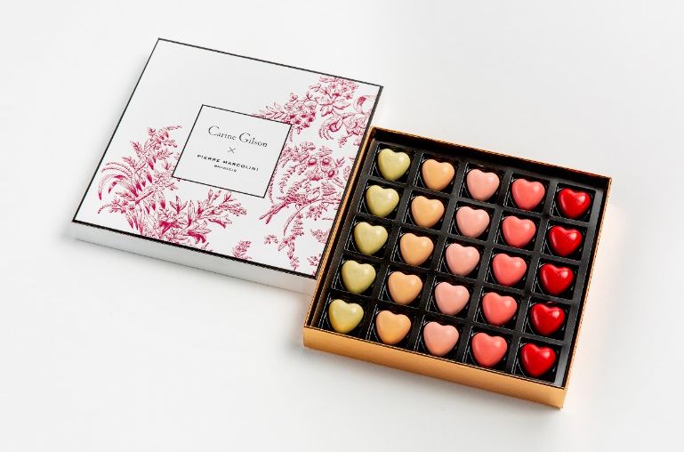 Carine Gilson x Marcolini : la collab’ gourmande et raffinée de la Saint-Valentin !