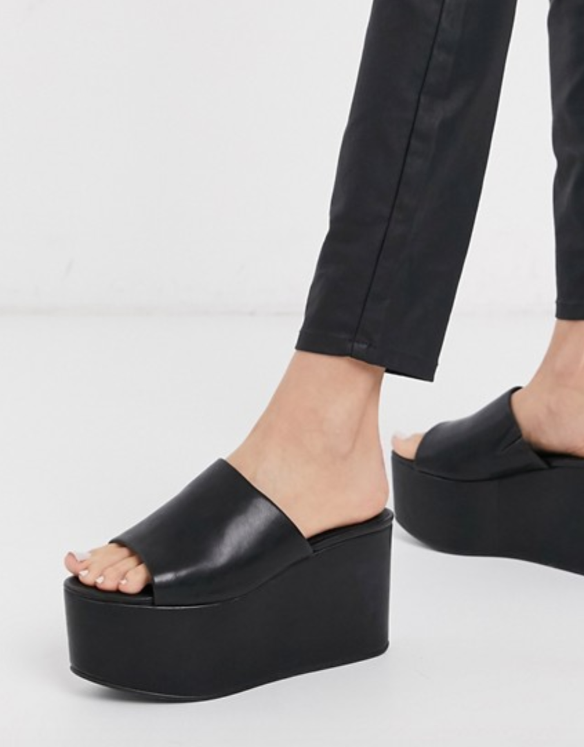 mules compensées Asos