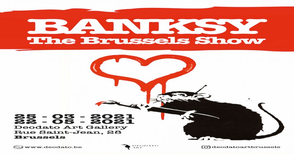 À voir absolument : Banksy fait son show dans les rues de Bruxelles