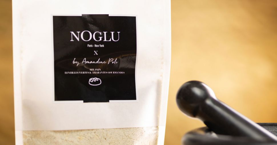 Noglu x Amandine Poli : des mix pour pains sans gluten